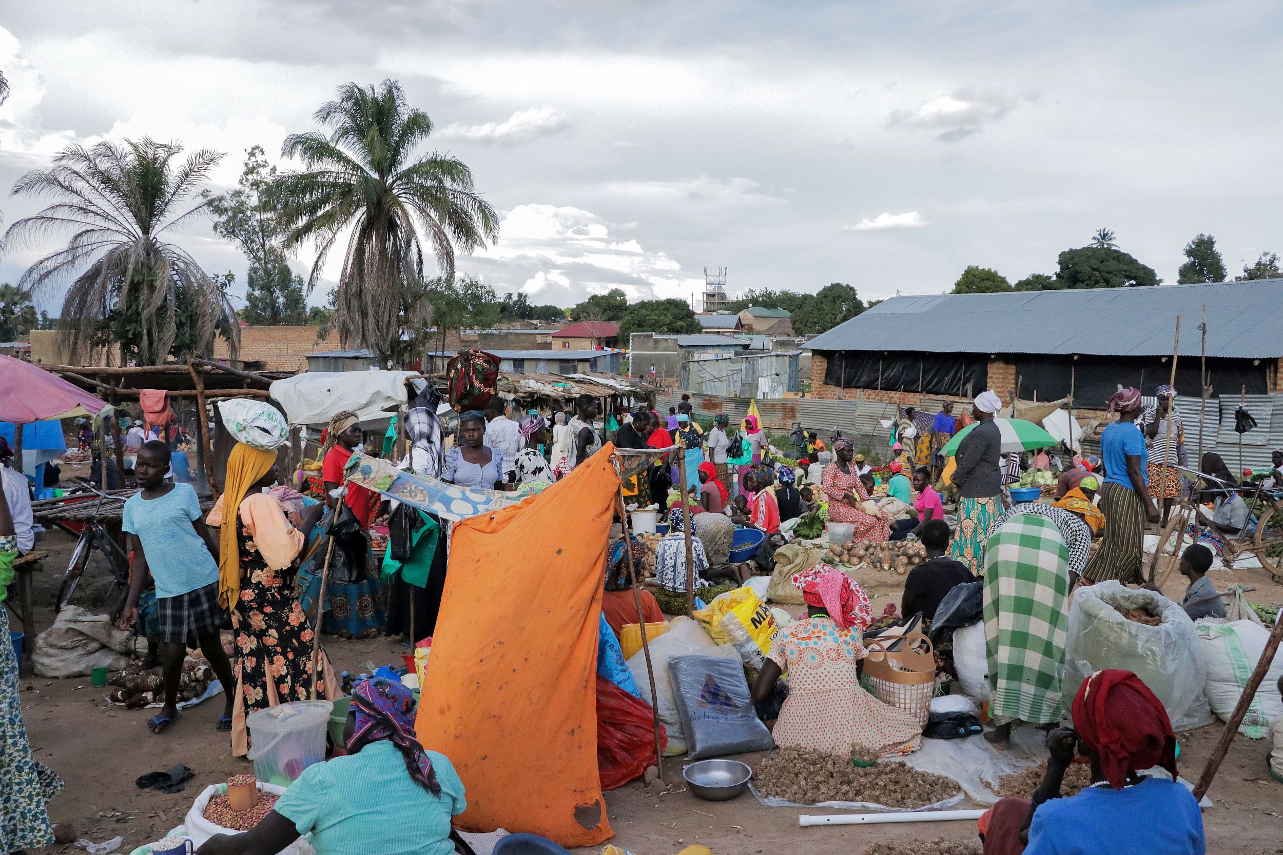 Women in a market in Arua, Uganda