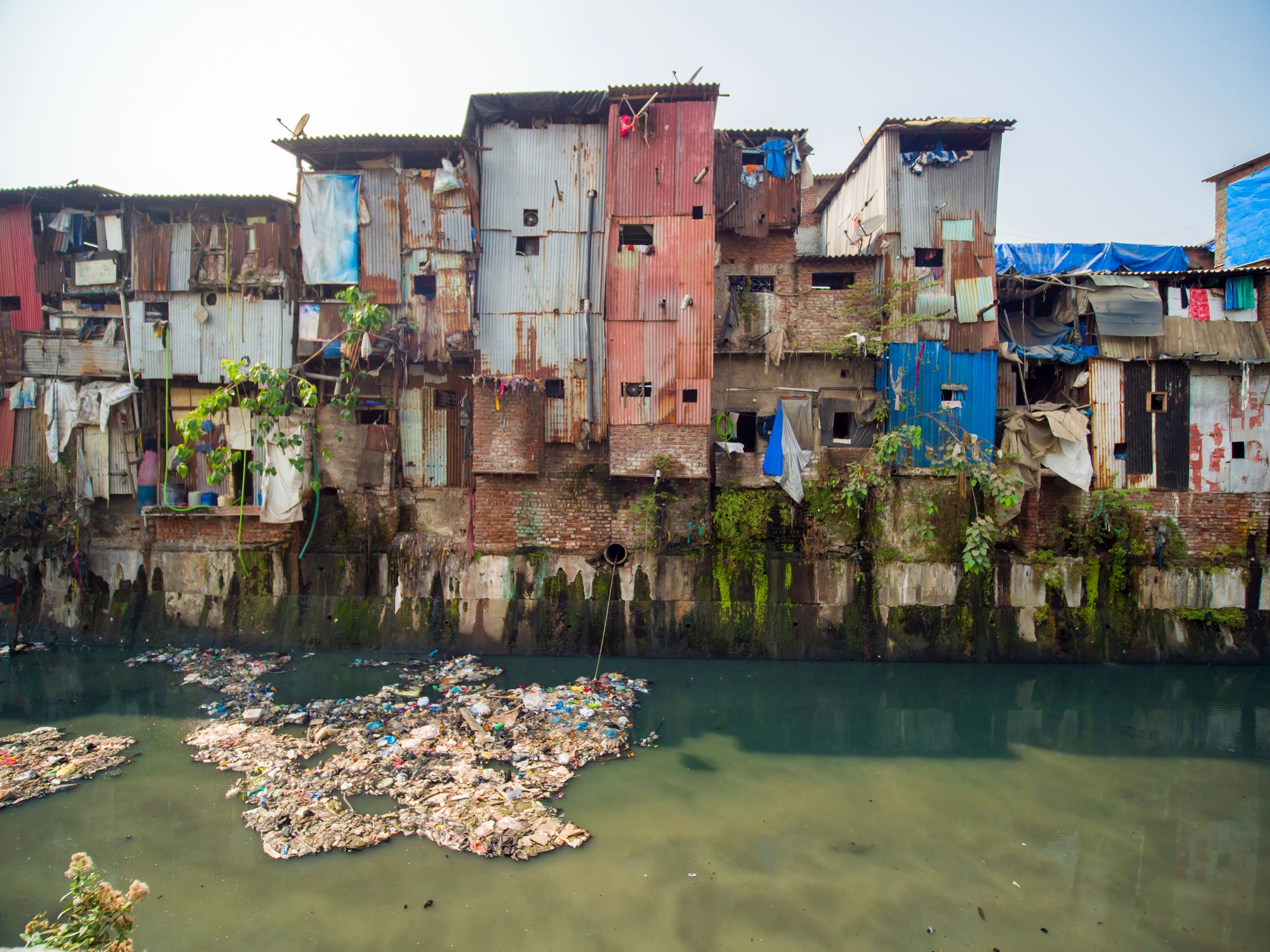 Dharavi slum, Mumbai, India