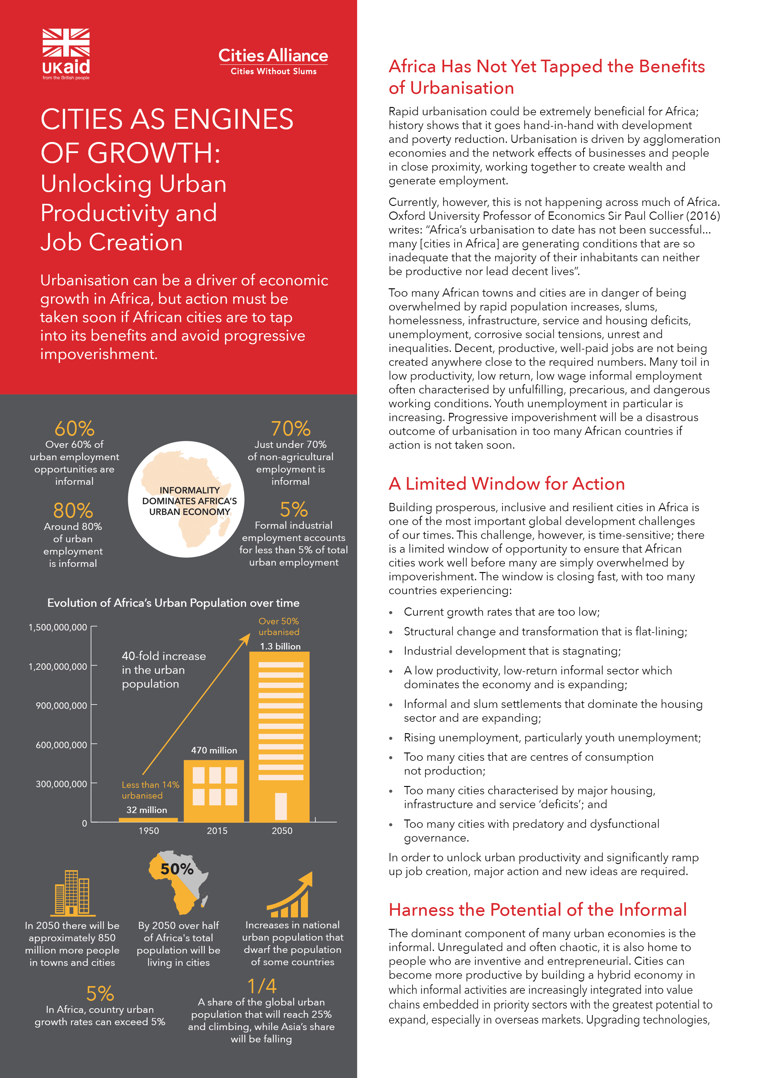 Cities as Engines of Growth