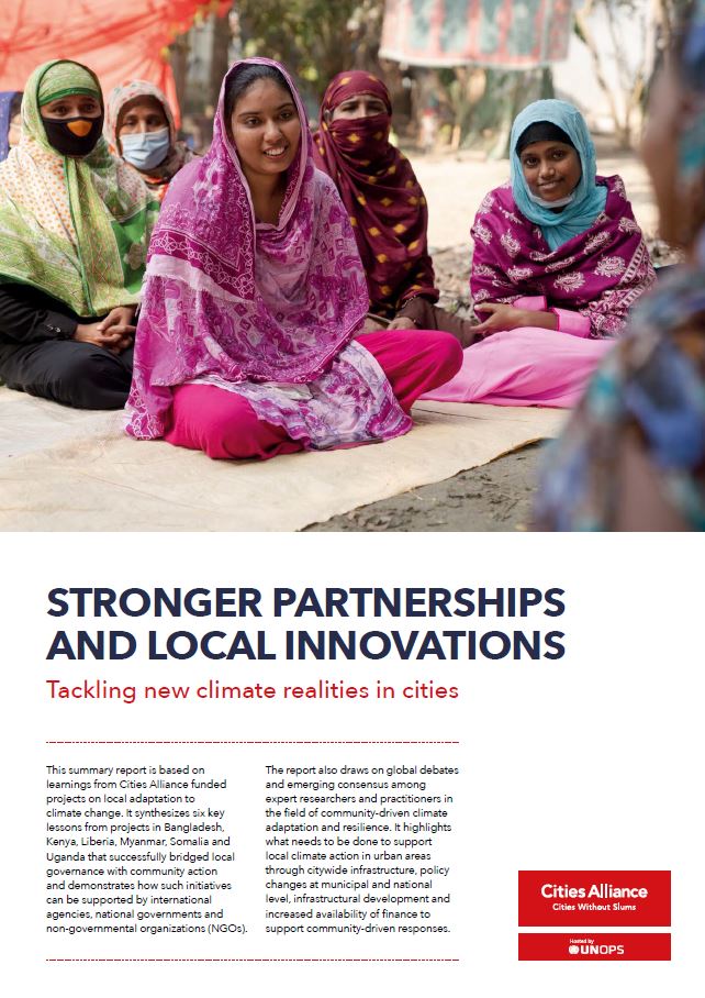 Report Stronger Partnerships and Local Innovations for New Climate Realities in Cities