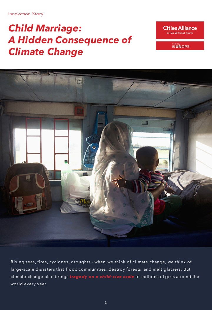 Climate &amp; Child Marriage - Innovation Story