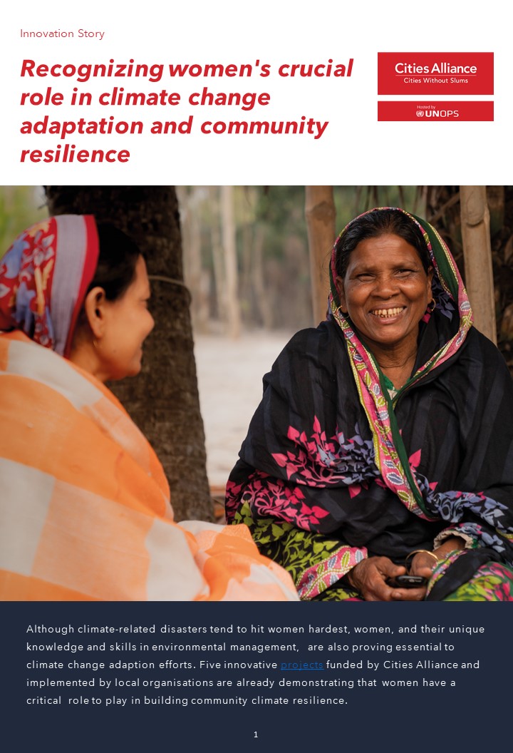 Climate & Gender - Innovation Story