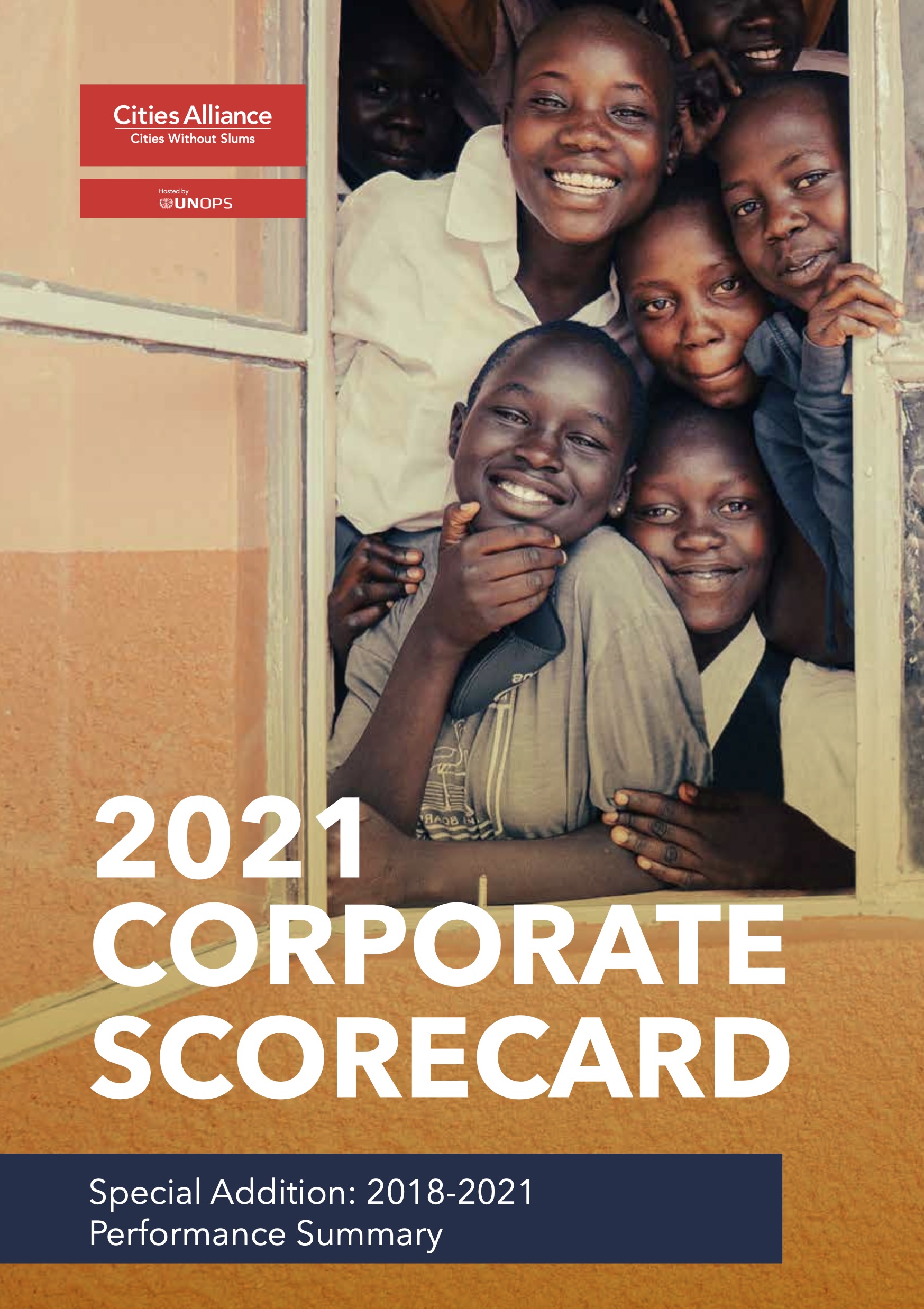 2021 Corporate Scorecard cover 2021 Corporate Scorecard cover