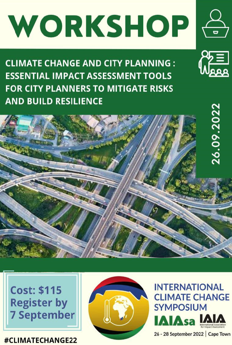 IAIA Workshop Climate Change 260922 flyer IAIA Workshop Climate Change 260922 flyer
