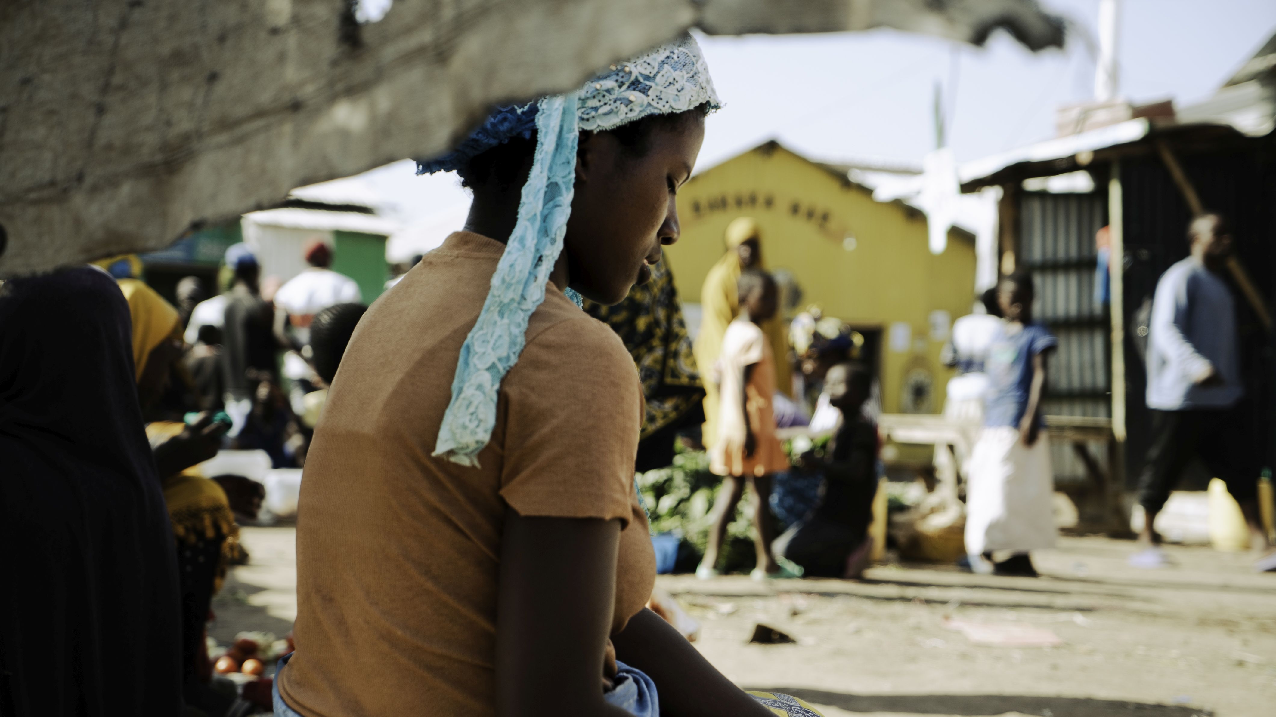 Market vendor, Kakuma, Kenya