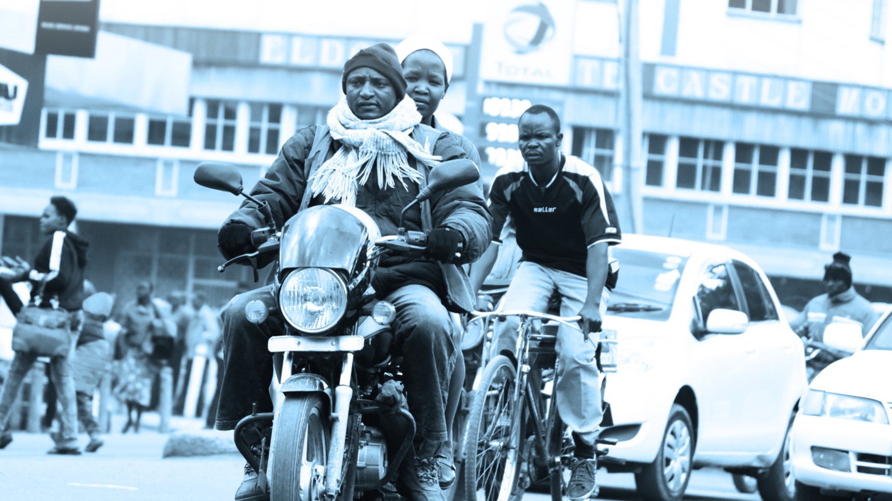 Men on motorcycles, Kenya. North Rift publication Cities Alliance -UNH Men on motorcycles, Kenya. North Rift publication Cities Alliance -UNH