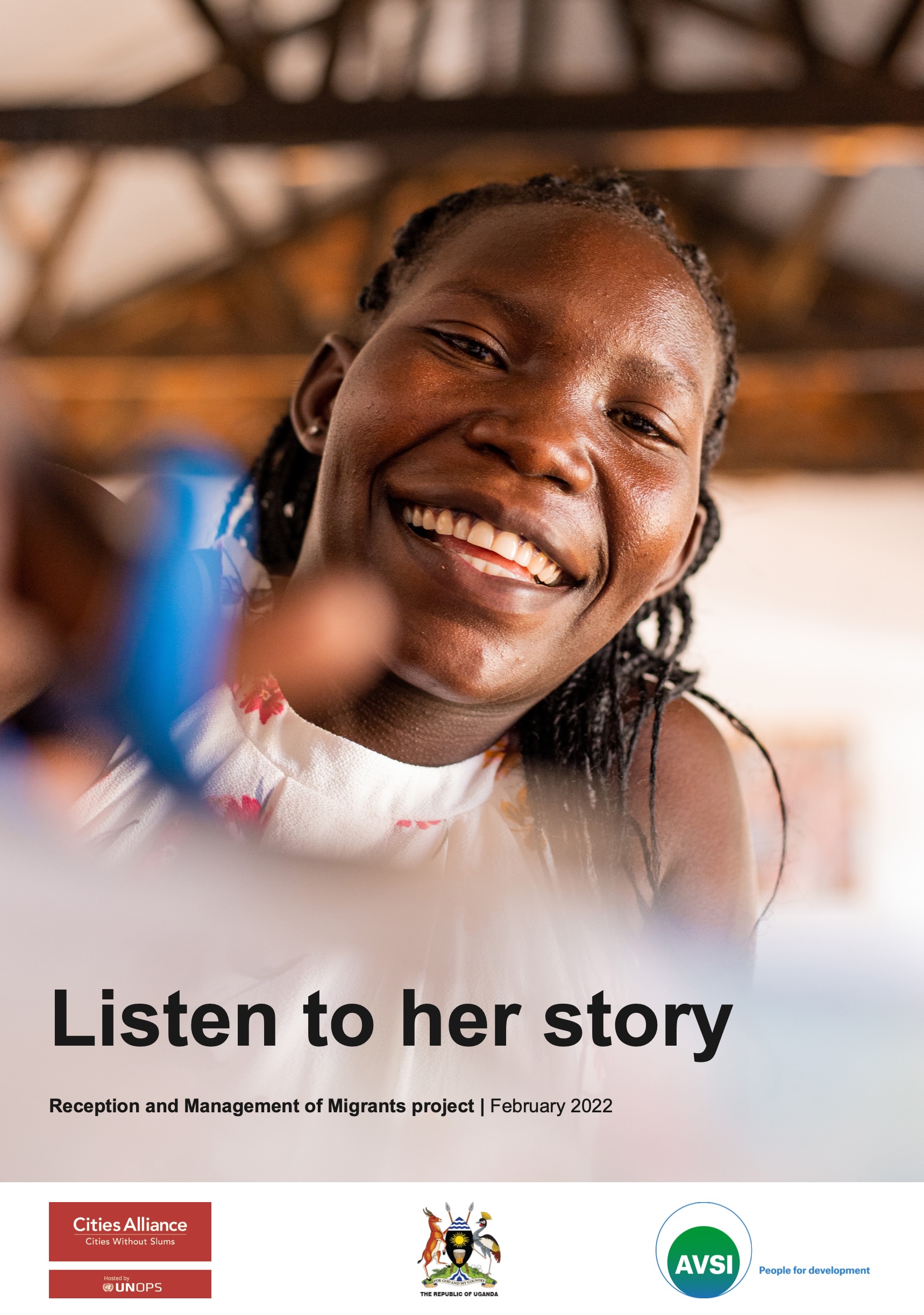 Cover, RMM, Arua, Uganda, Listen to her story Cover, RMM, Arua, Uganda, Listen to her story