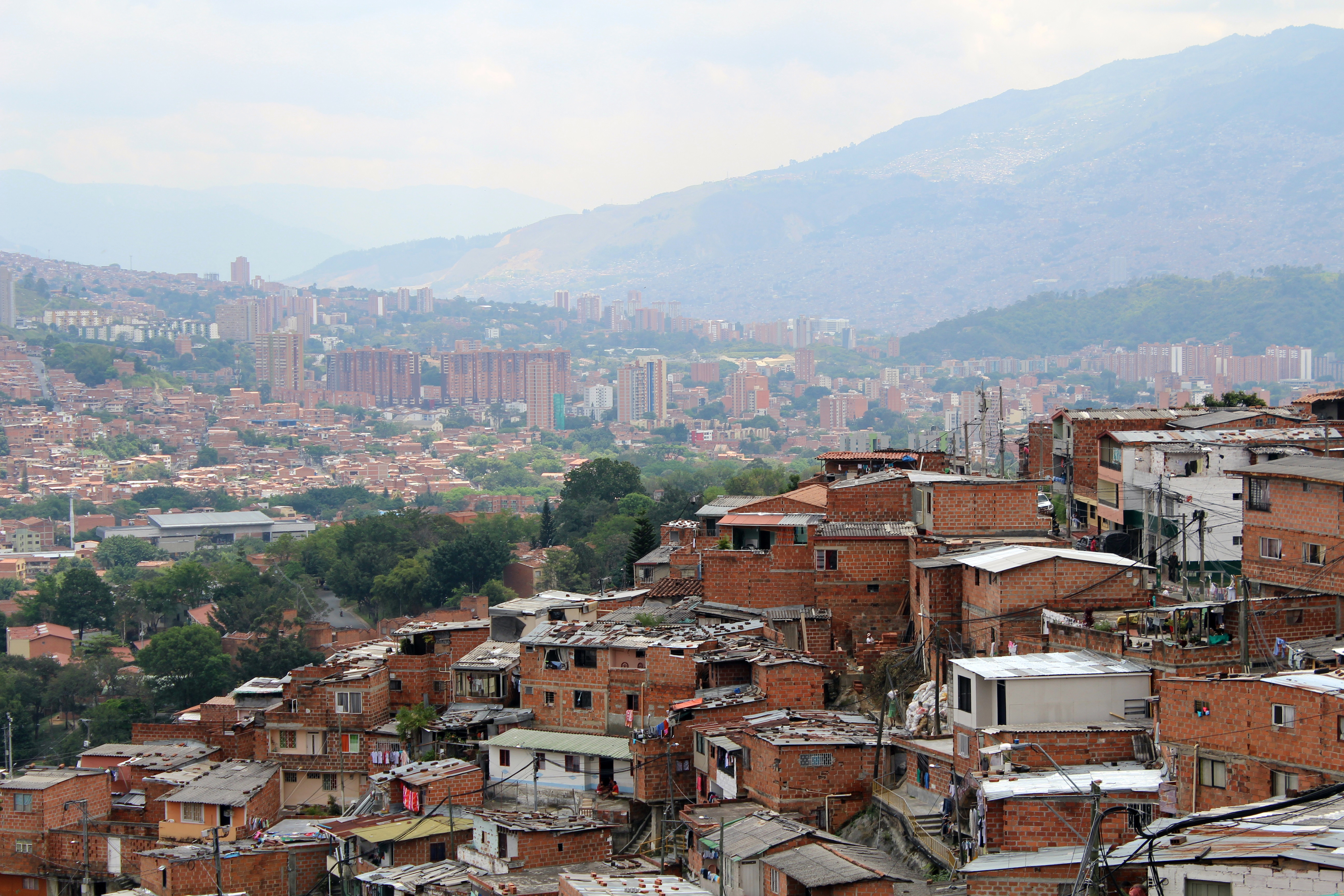 Colombia, Medellin, Aerial view Colombia, Medellin, Aerial view