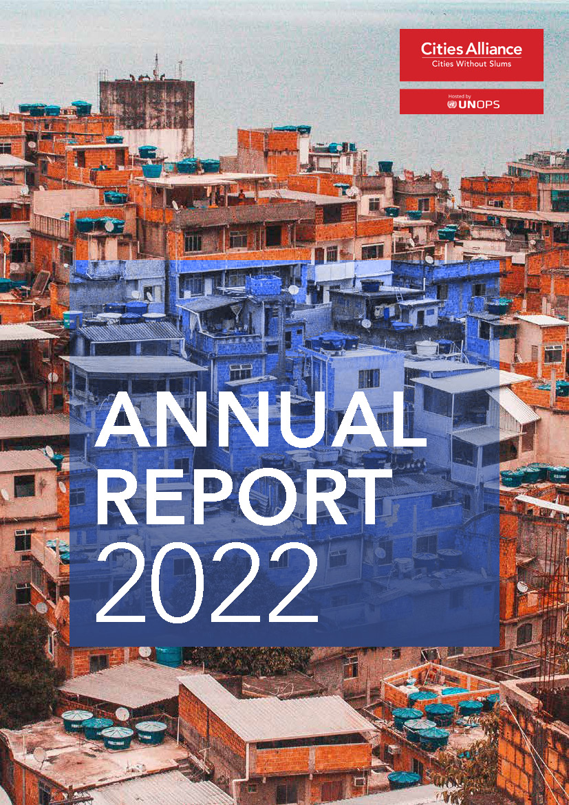 Cities Alliance Annual Report 2022 cover Cities Alliance Annual Report 2022 cover