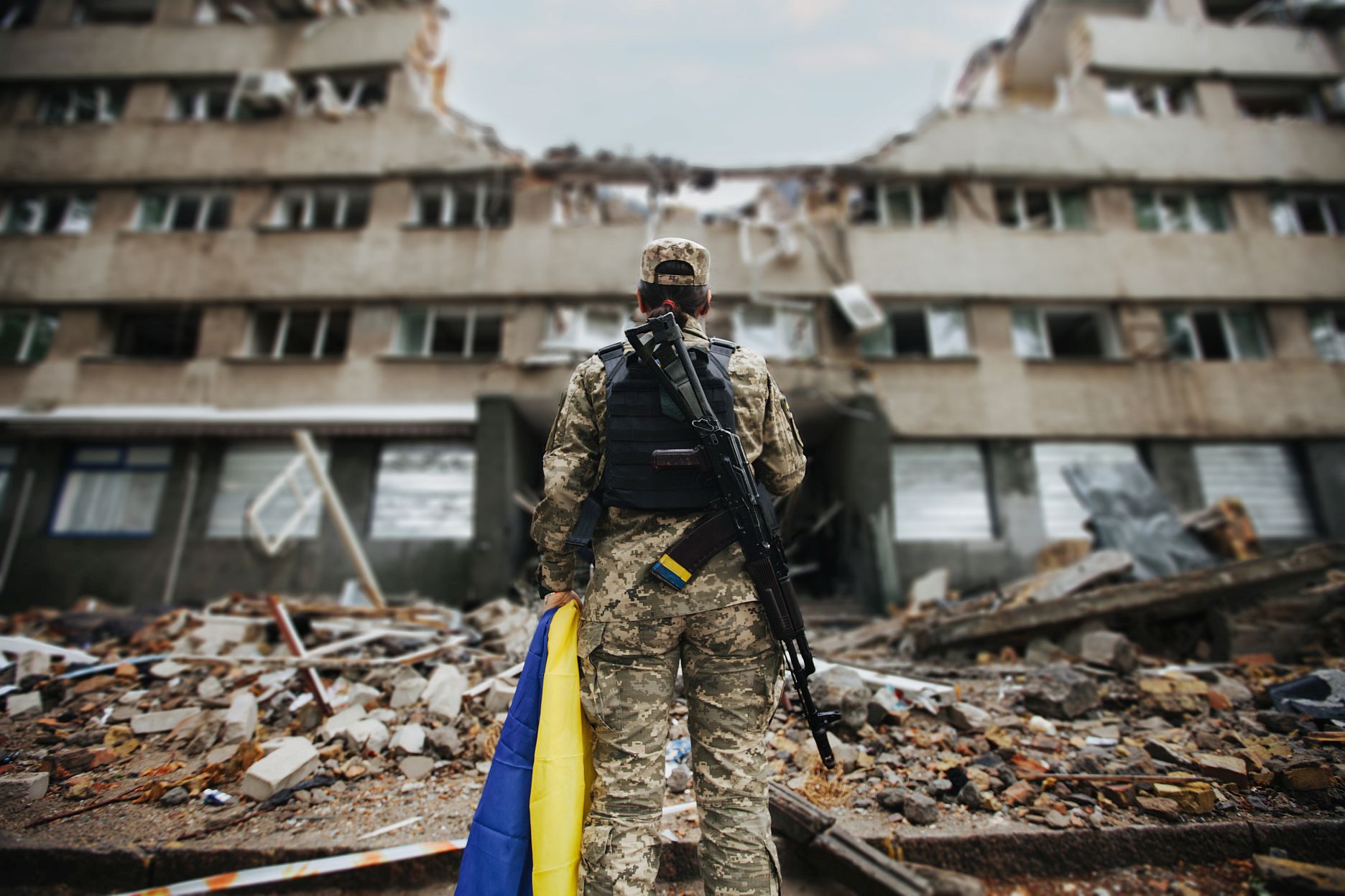Ukraine woman soldier. Photo: Alimyakubov-AdobeStock.com Ukraine woman soldier. Photo: Alimyakubov-AdobeStock.com