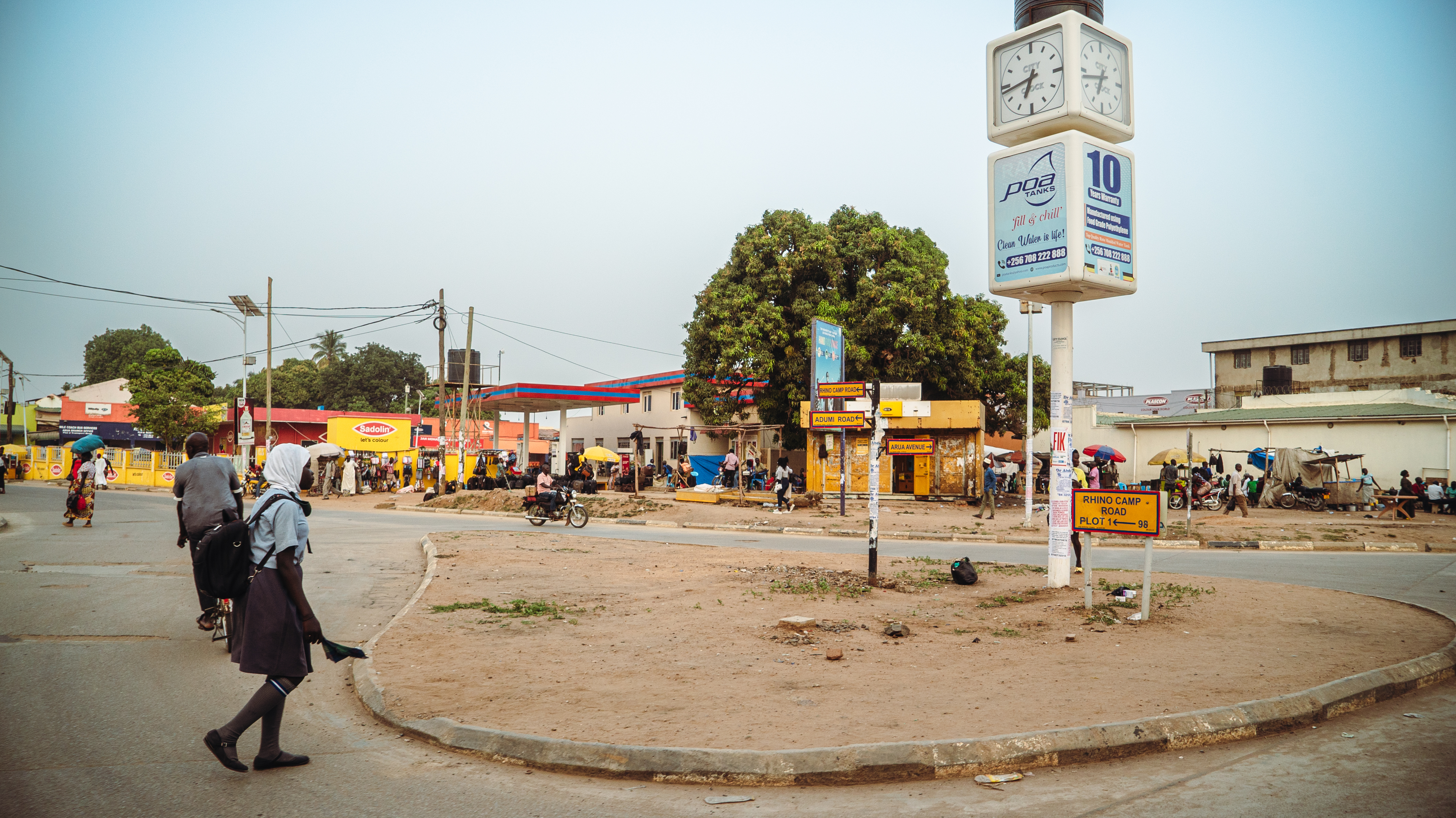 Crossroads. Arua, Uganda Crossroads. Arua, Uganda