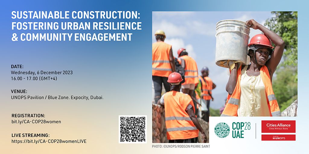COP28 Sustainable Construction flyer