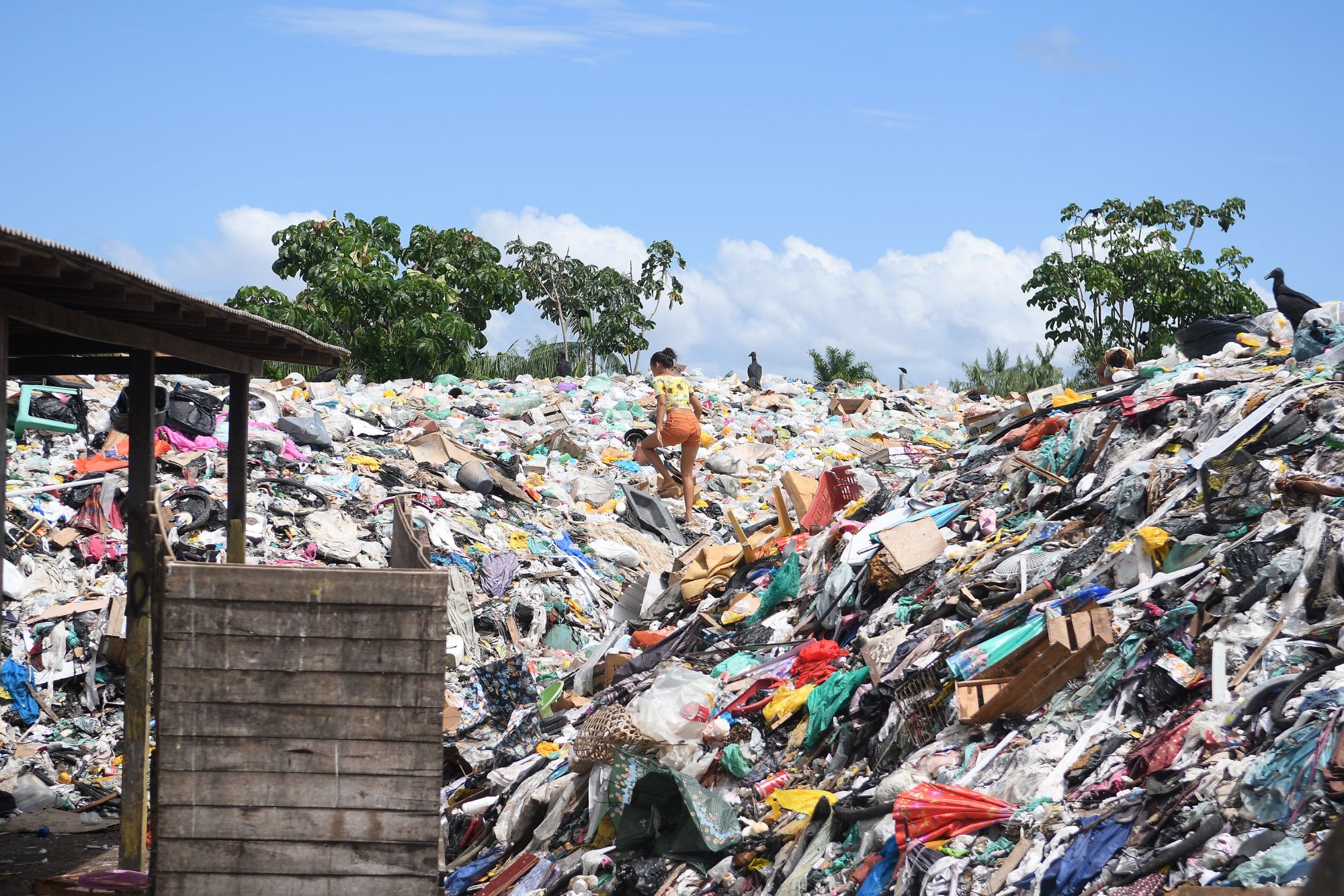 Open-air dump, Afuá, Brazil. Photo: A.Paes -  AdobeStock.com