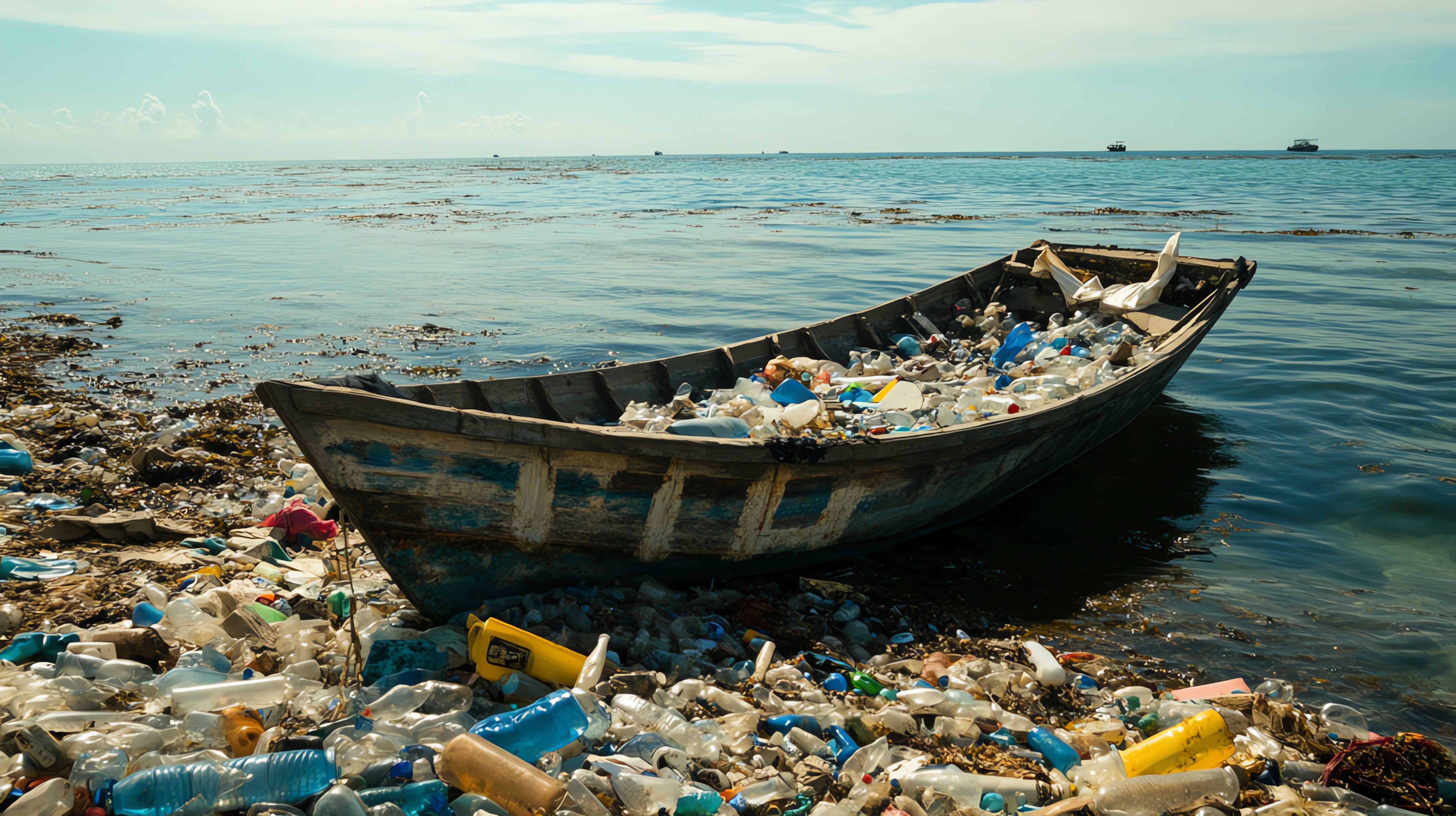Marine plastic pollution Marine plastic pollution
