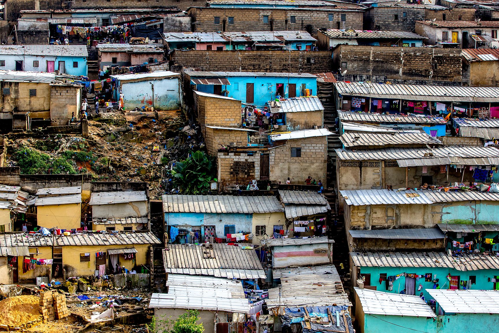 Slums in Abidjan, Cote d'Ivoire. Photo:Julian-AdobeStock.com Slums in Abidjan, Cote d'Ivoire. Photo:Julian-AdobeStock.com