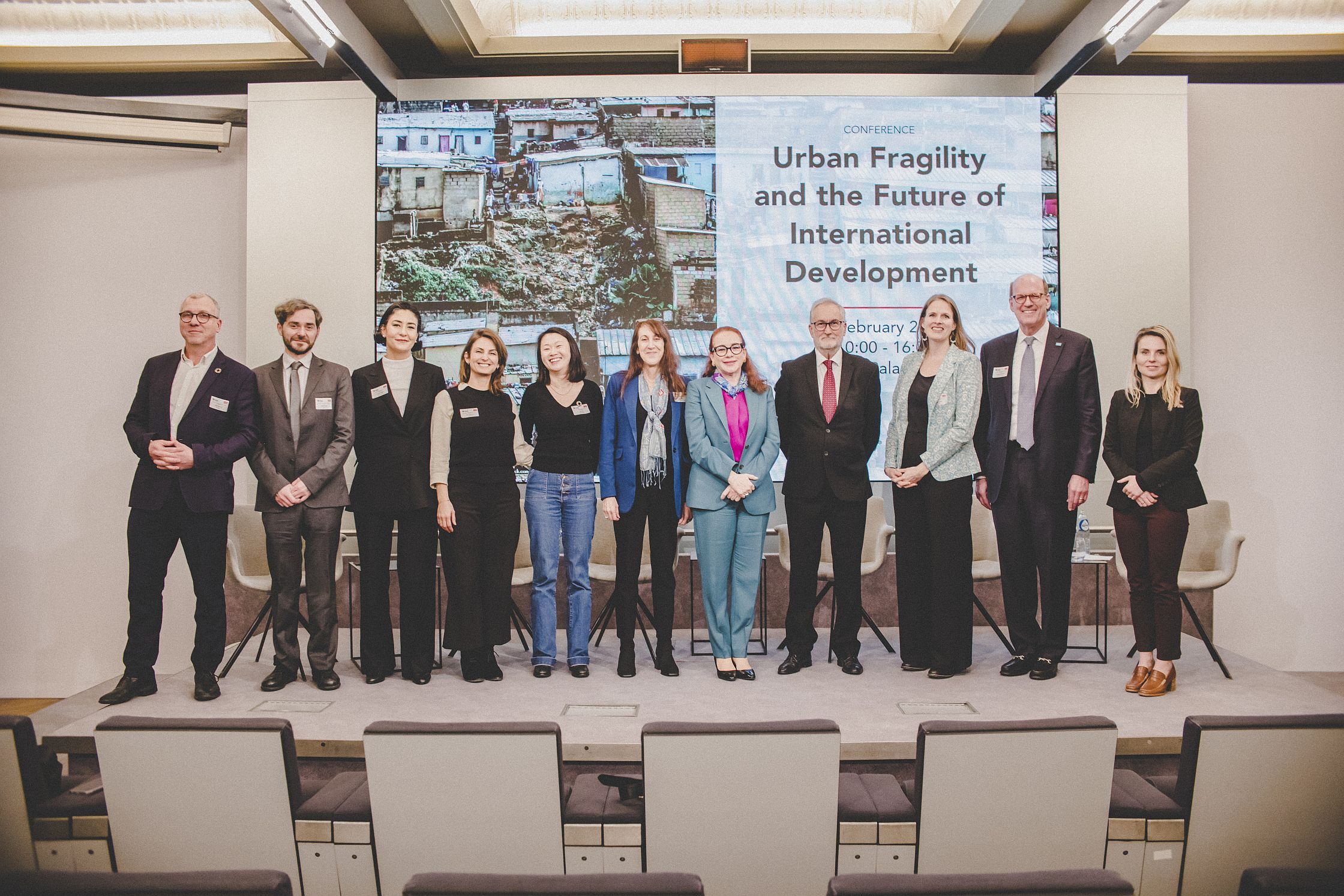 Urban Fragility conference 2025 - Speakers. Photo: Tomasz Cibulla