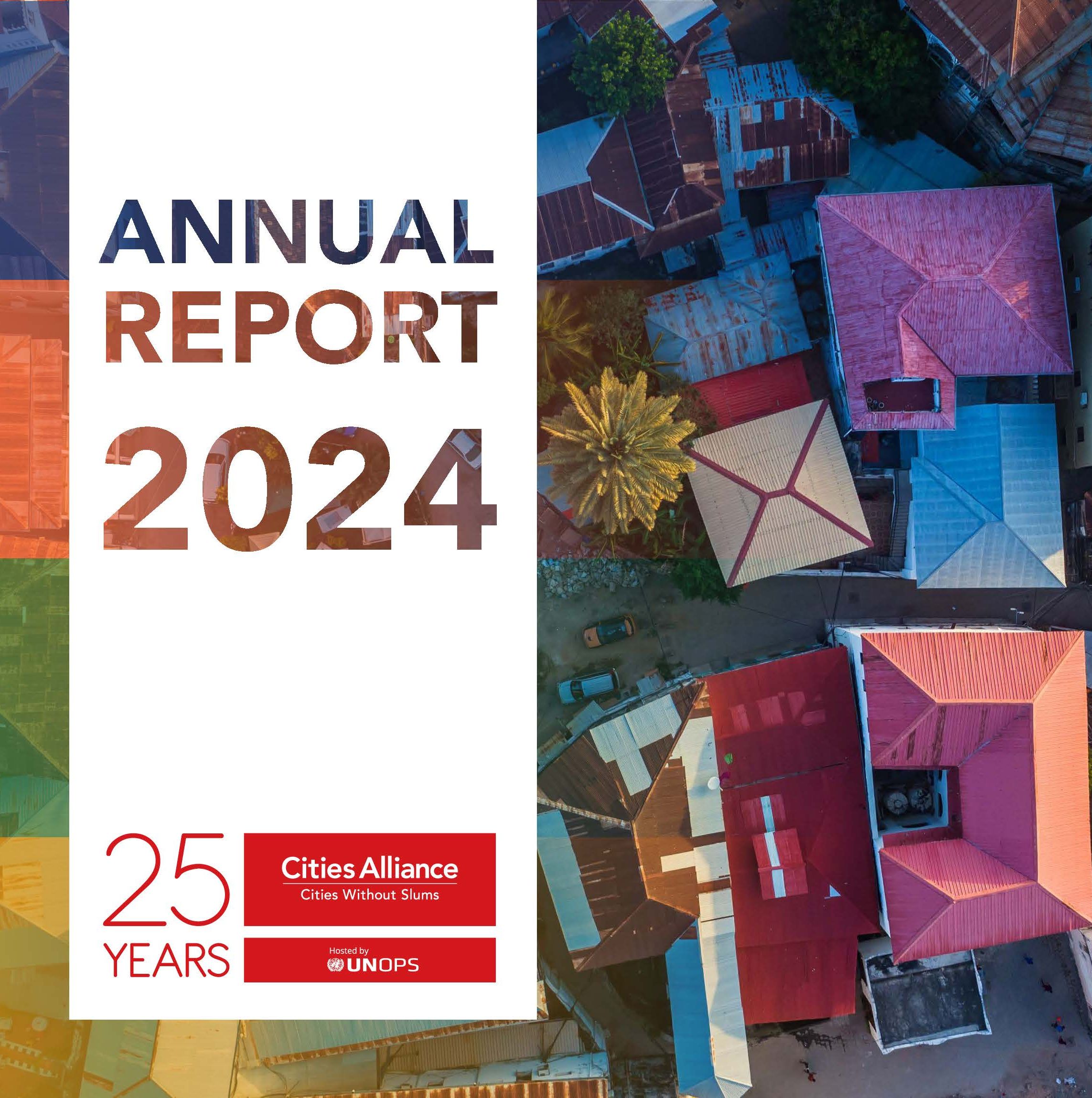 Cities Alliance Annual Report 2024 cover v