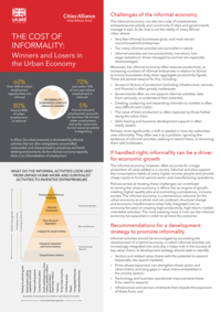 The Cost of Informality - Winners and Losers in the Urban Economy