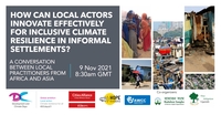D&amp;amp;C days Innovating for Climate Resilience in Informal Settlements flyer thumbnail