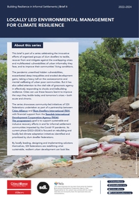Locally Led Environmental Management for Climate Resilience