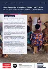 For Sustained Solutions to Urban Challenges, Focus on Strengthening Grassroots Leadership