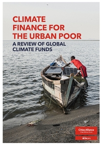 Cities Alliance, Climate Finance for the Urban Poor, cover. 2024