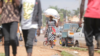 Woman in Kampala, Uganda Woman in Kampala, Uganda