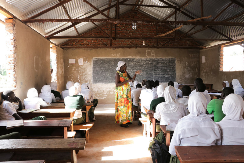 A School in Arua Camp in Uganda A School in Arua Camp in Uganda