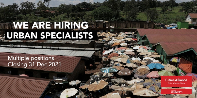 Recruitment urban specialists 2021 Recruitment urban specialists 2021
