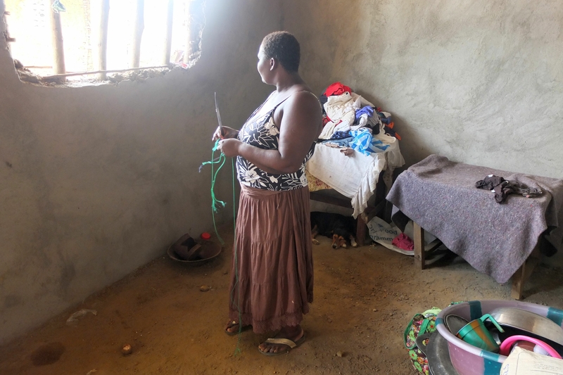 Woman in Monrovia, Liberia.
