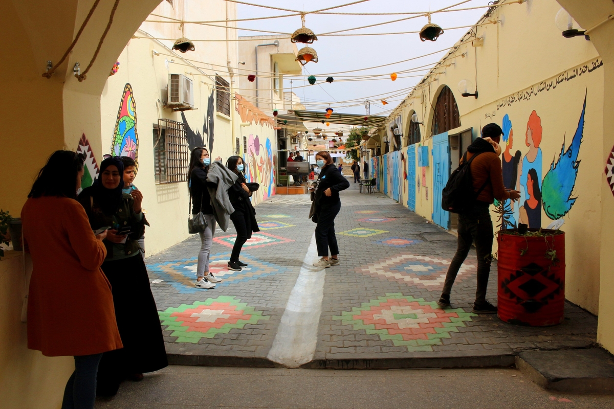 Médenine, Street Art Credits: Aswat Nissa Médenine, Street Art Credits: Aswat Nissa