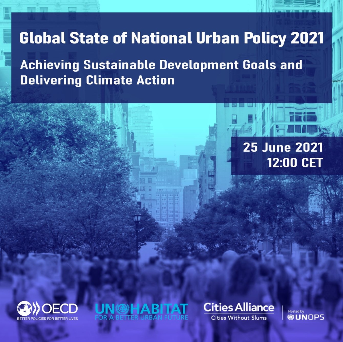 Global State of National Urban Policy 2021 report Global State of National Urban Policy 2021 report