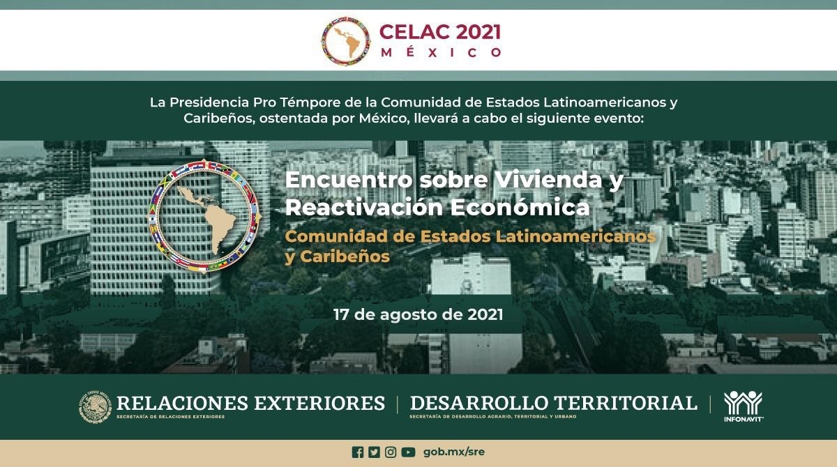 Encuentro Vivienda y Reactivacion Economica CELAC Housing and Economic Reactivation Forum CELAC