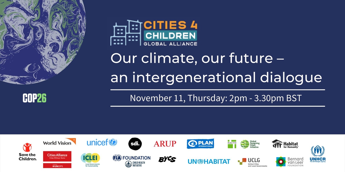 COP26 Cities for children flyer COP26 Cities for children flyer