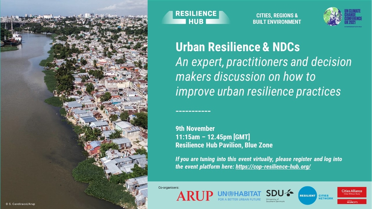 Urban Resilience & NDCs COP26 Event NDC
