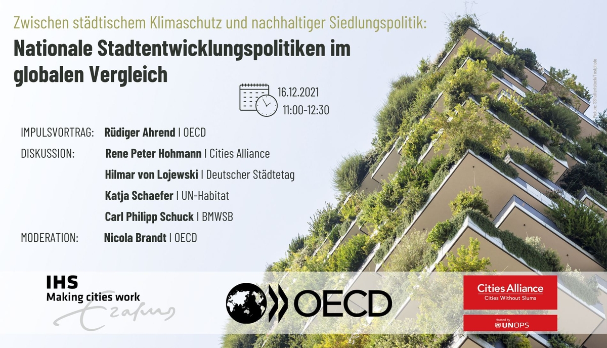 City Talks - Cities Alliance, OECD, IHS_National Urban Policies discussion City Talks - Cities Alliance, OECD, IHS_National Urban Policies discussion