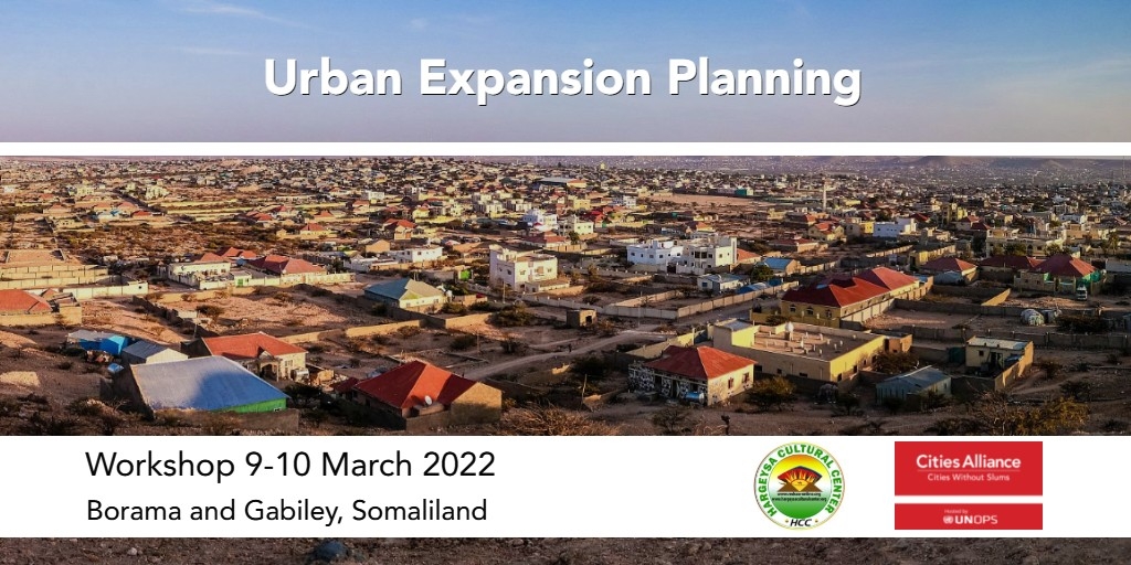 Urban Expansion Planning Workshop Horn of Africa March 2022