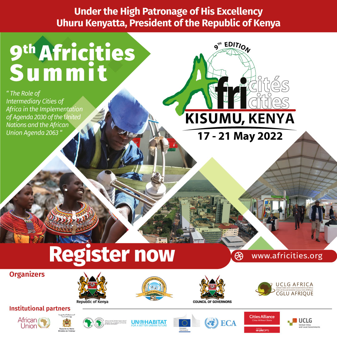 Africities 2022 flyer