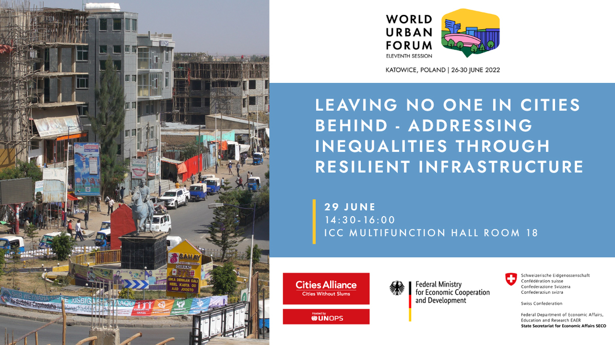 WUF11 - Cities Alliance event on resilient infrastructure 290622
