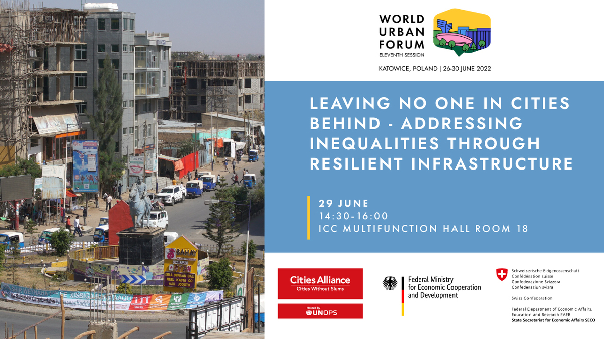 WUF11 - Cities Alliance event on resilient infrastructure 290622 WUF11 - Cities Alliance event on resilient infrastructure 290622