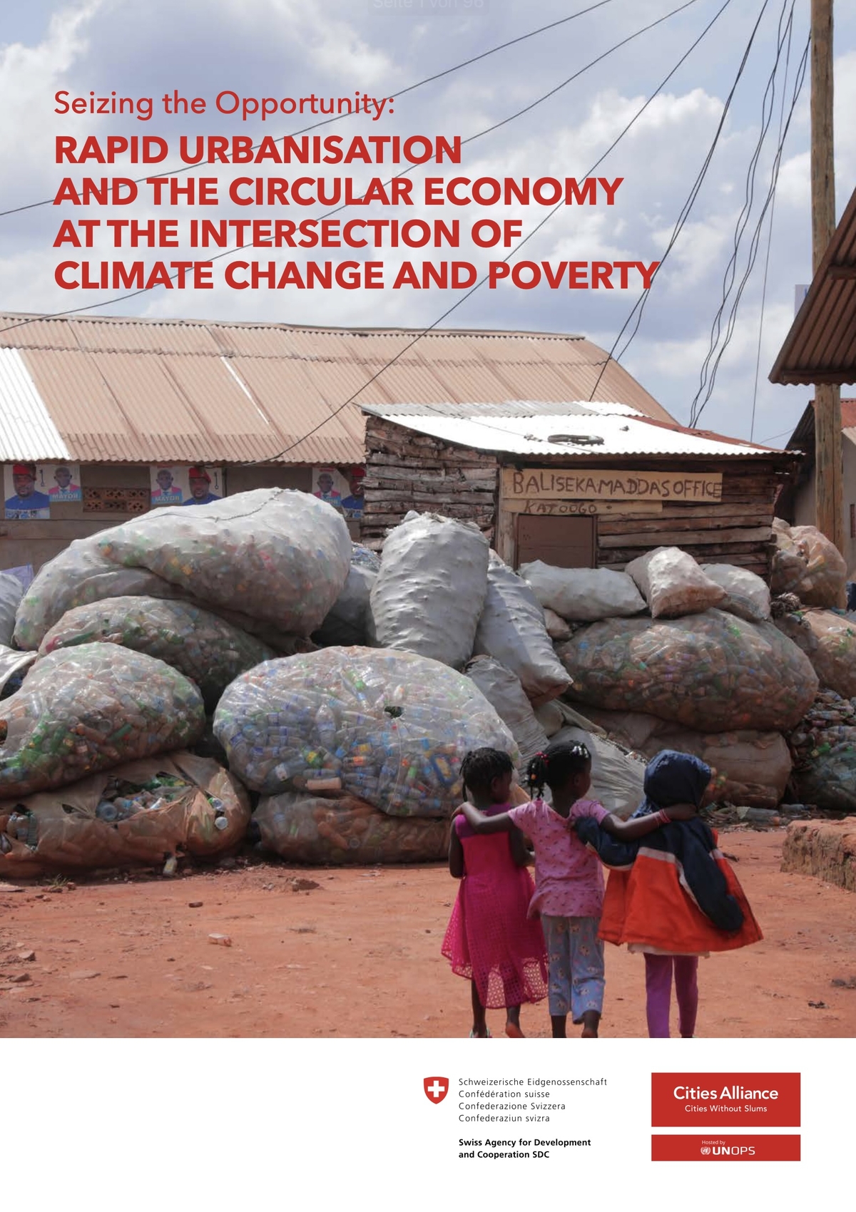 Cover_Cities Alliance_RAPID URBANISATION AND THE CIRCULAR ECONOMY AT THE INTERSECTION OF CLIMATE CHANGE AND POVERTY