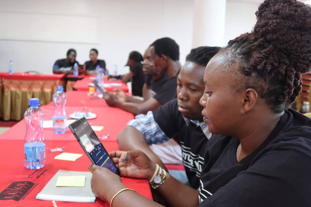Youth workshop on climate adaptation, Future Yetu project. Nairobi, Kenya. Photo: Hope Raisers