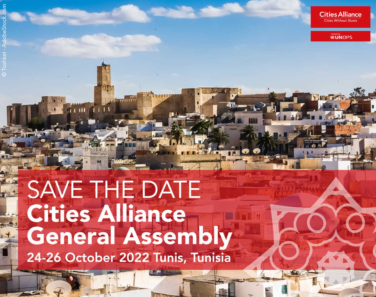 Cities Alliance General Assembly 2022 Save The Date