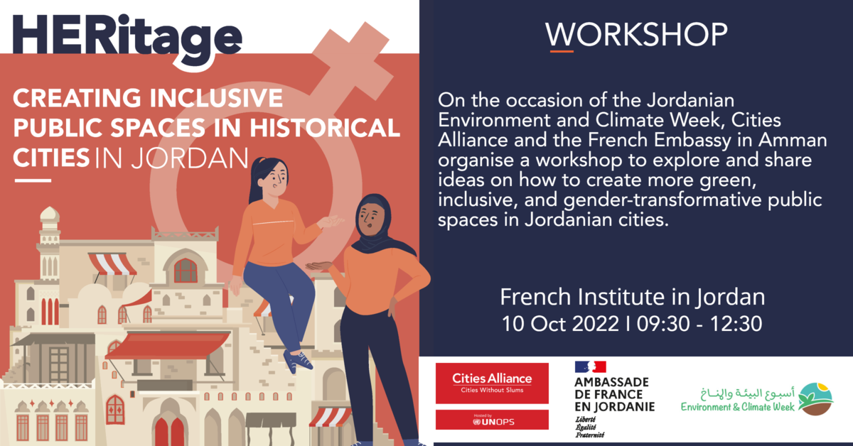 Workshop Cities for Women Jordan flyer Workshop Cities for Women Jordan flyer
