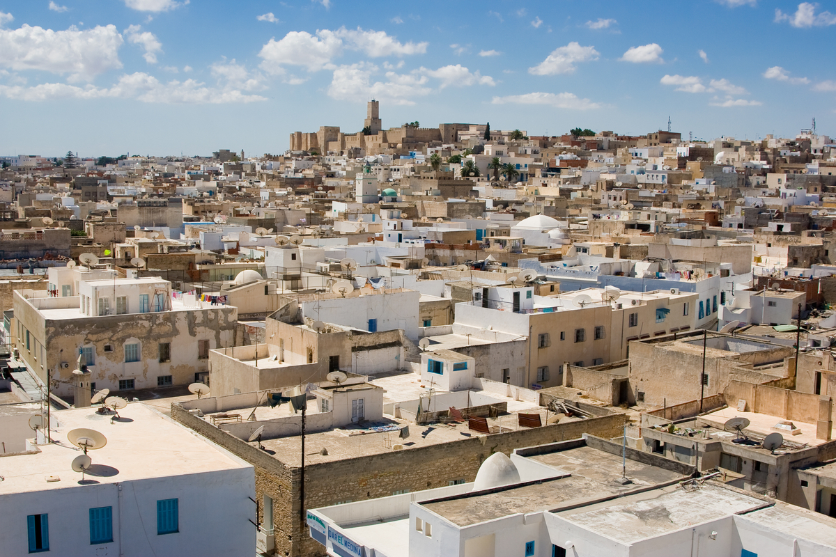 Overview of Sousse, Tunisia