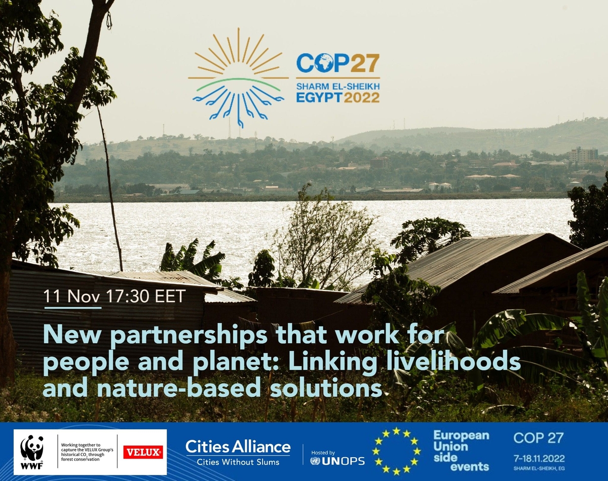 COP27 New partnerships that work forr people and planet/ Linking livelihoods and nature-based solutions_flyer