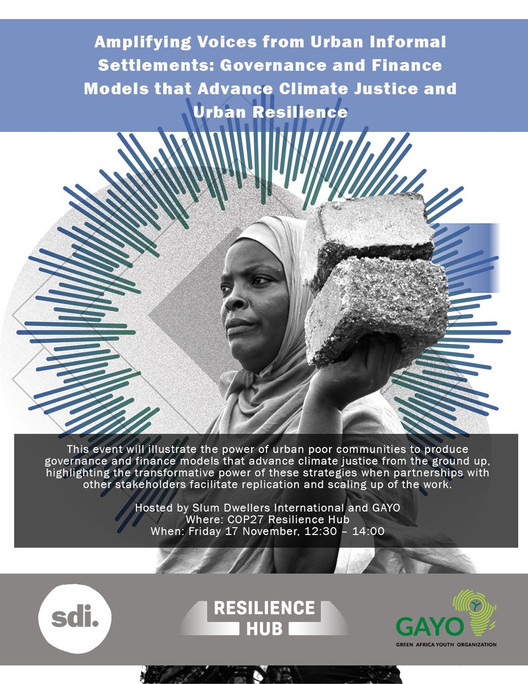 COP27 SDI session 171122 poster COP27 SDI session 171122 poster