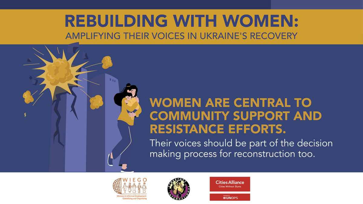 Ukraine: Rebuilding with Women report. Women inclusion.