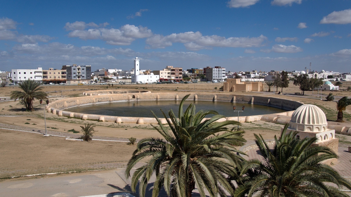 Aghlabid Basins in Kairouan, Tunisia. Photo: Angela - AdobeStock.com Aghlabid Basins in Kairouan, Tunisia. Photo: Angela - AdobeStock.com