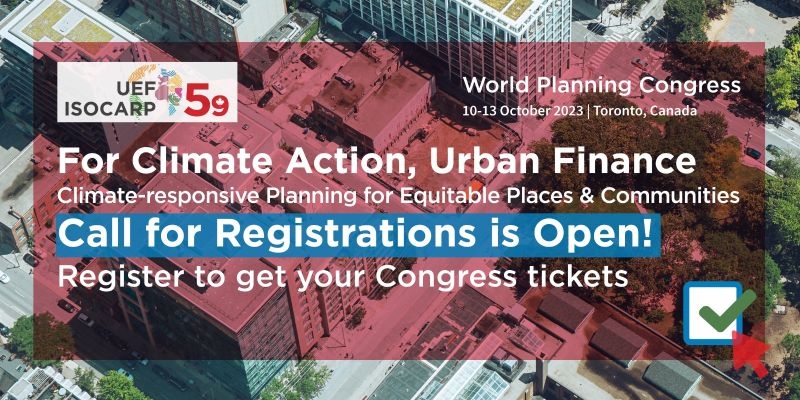 Call for registrations UEF Isocarp Forum 2023 - Call for registrations